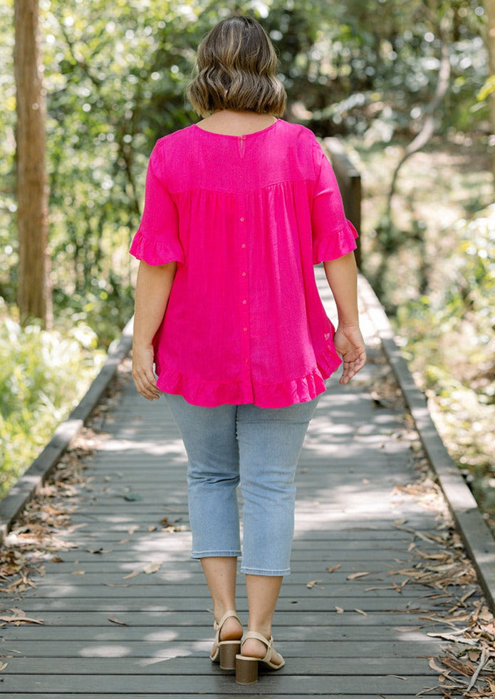 Dawn Top in Pink