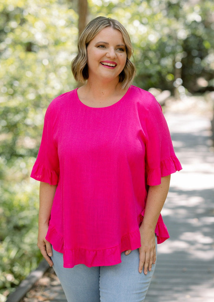Dawn Top in Pink