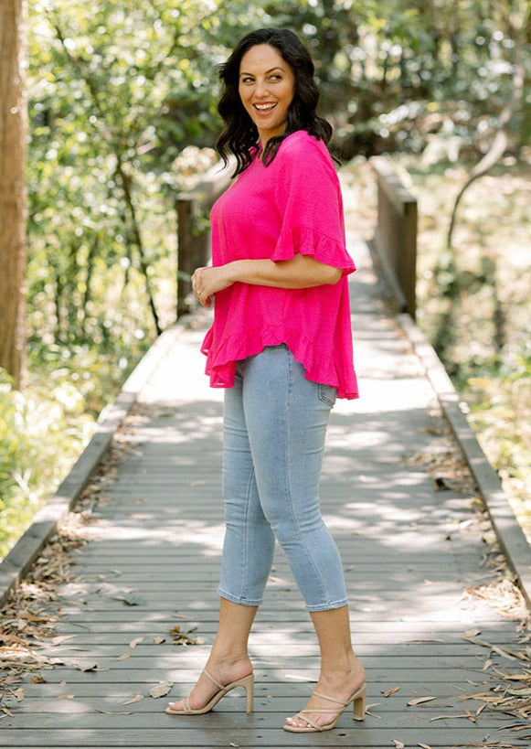 Dawn Top in Pink