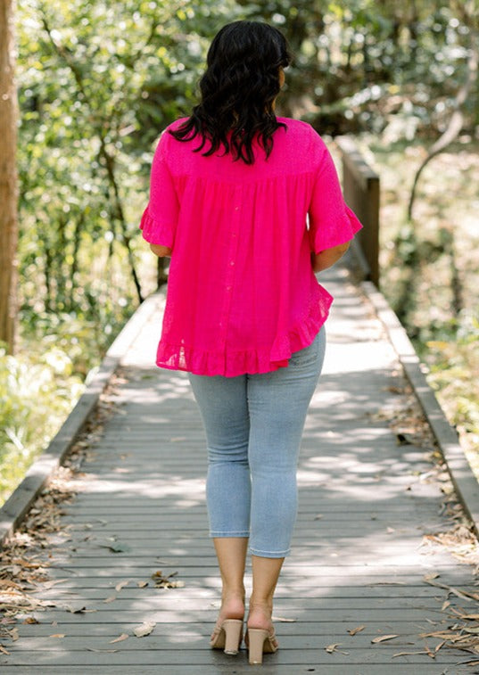 Dawn Top in Pink