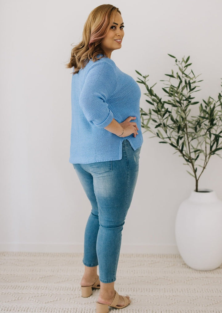 Kendra Knit in Blue