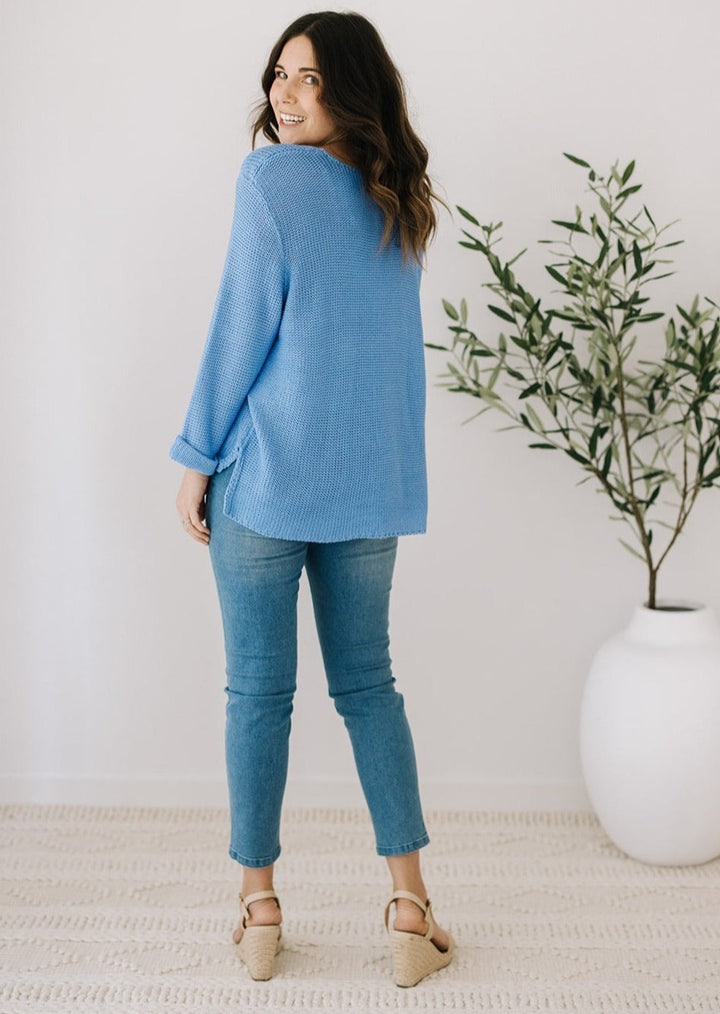 Kendra Knit in Blue