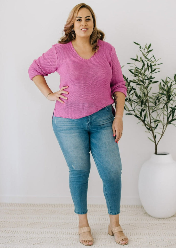 Kendra Knit in Pink