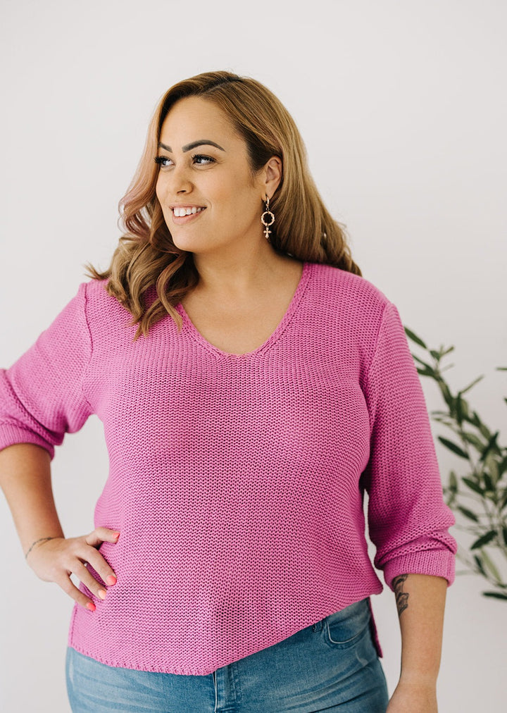 Kendra Knit in Pink