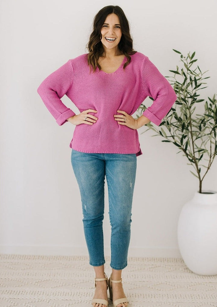 Kendra Knit in Pink