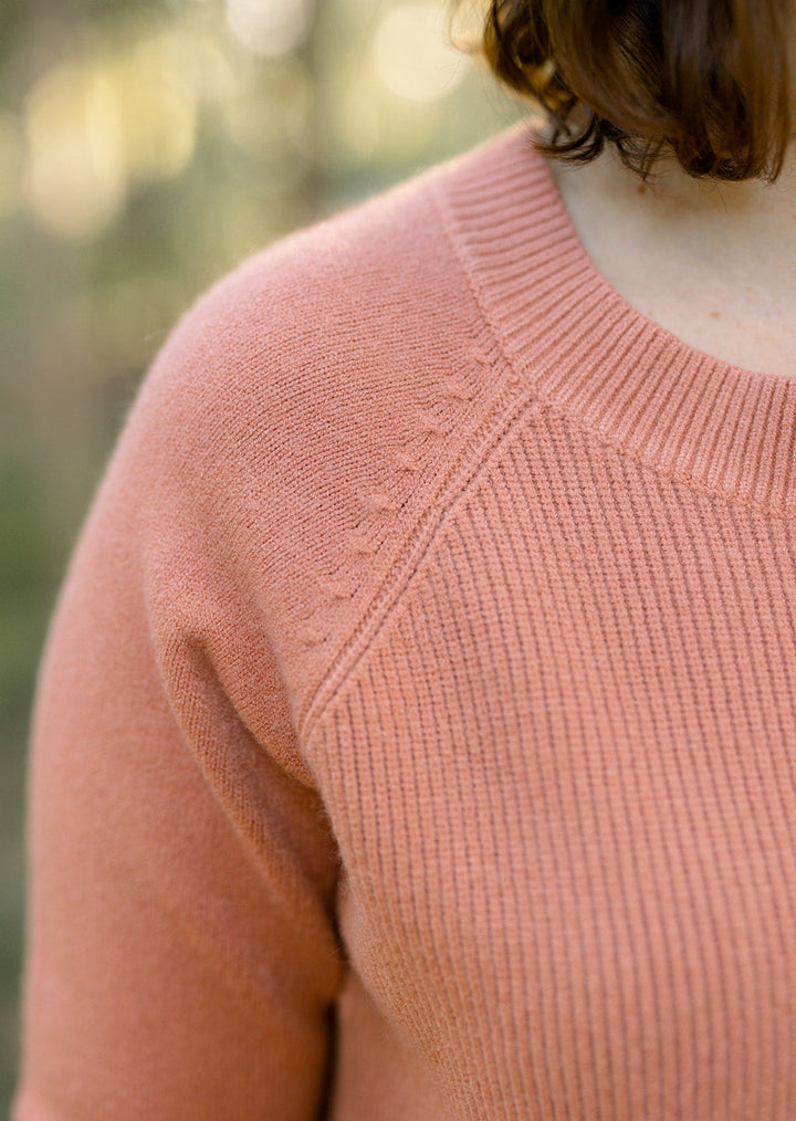 Noah Jumper in Terracotta