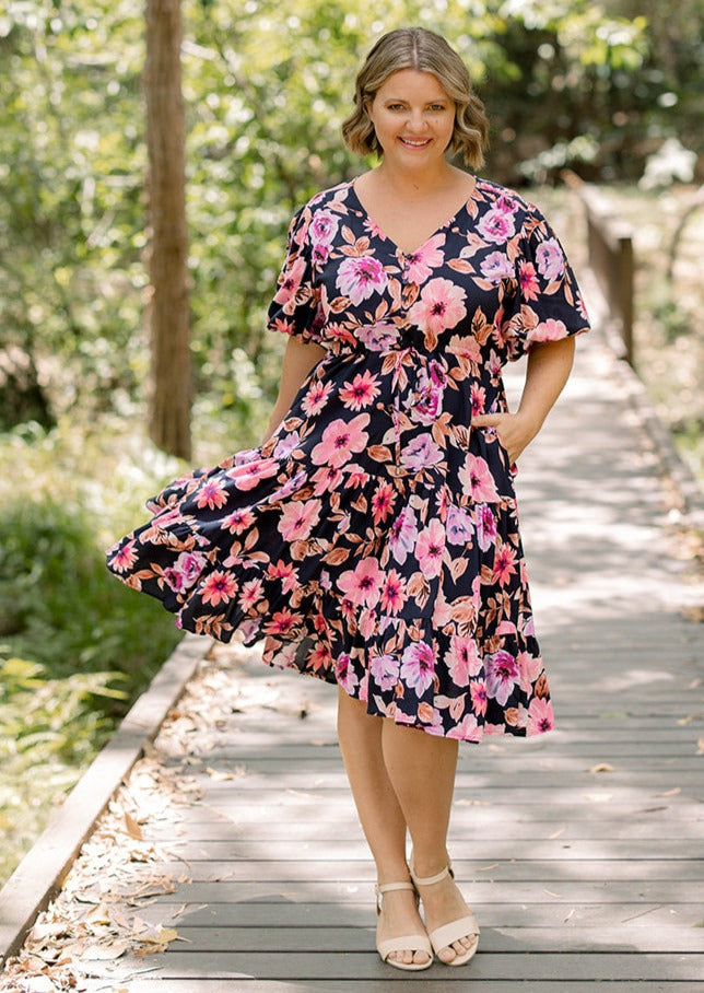 Penny Dress in Pink