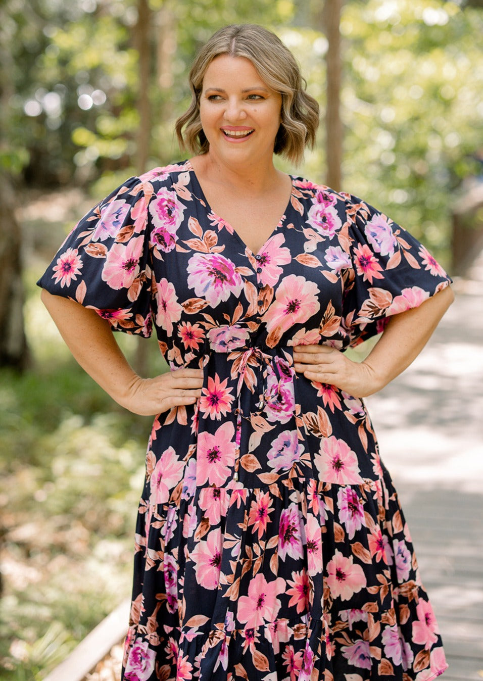 Penny Dress in Pink