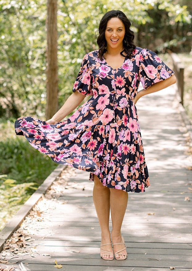 Penny Dress in Pink