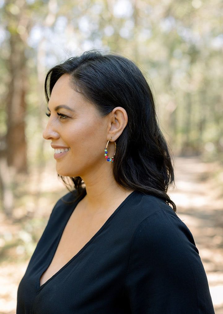 Rio Hoop Earrings