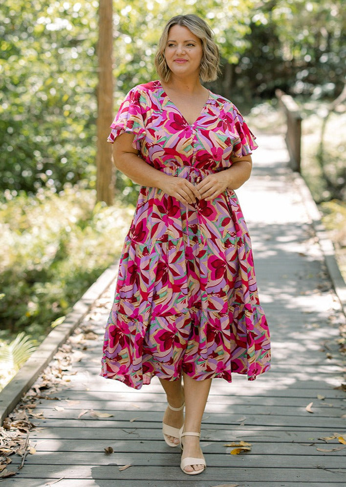 Alisha Midi Dress