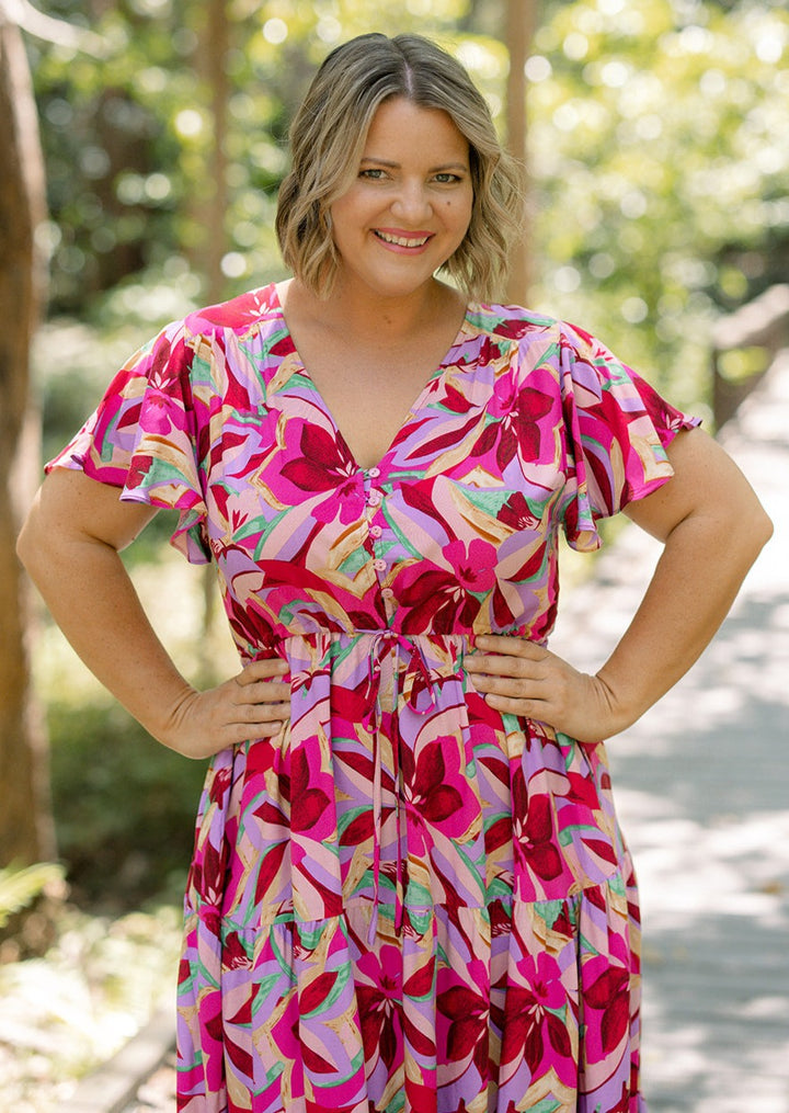 Alisha Midi Dress