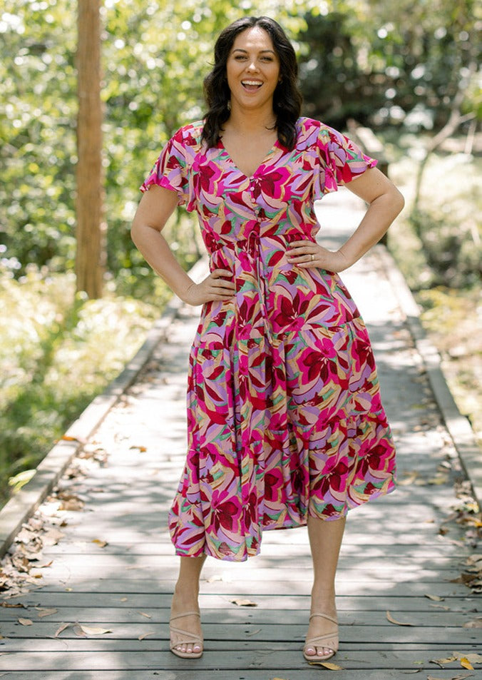 Alisha Midi Dress