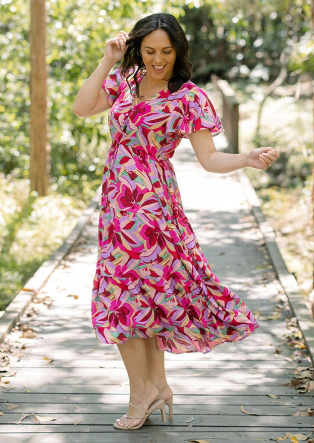 Alisha Midi Dress