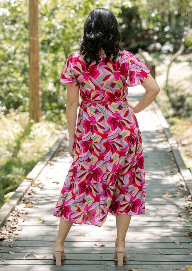 Alisha Midi Dress