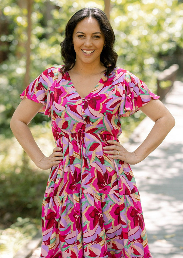 Alisha Midi Dress