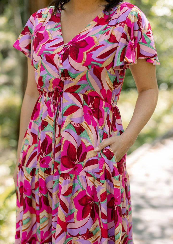 Alisha Midi Dress