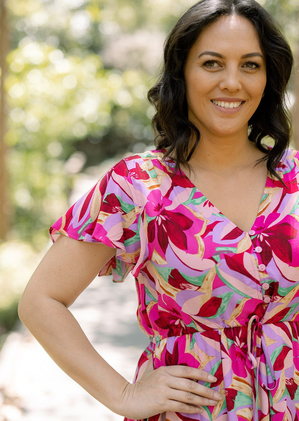 Alisha Midi Dress